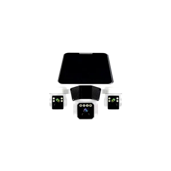 O-KAM PRO-Solar Triple Lens Pan & Tilt Security Camera V2