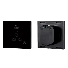 Smart WiFi Tuya Single Socket With USB and Type C Ports