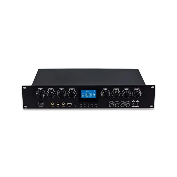 TL-JX600-8 Class D 8-Channel Bluetooth Whole-House Amplifier.